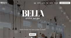 Desktop Screenshot of mybellastyle.com